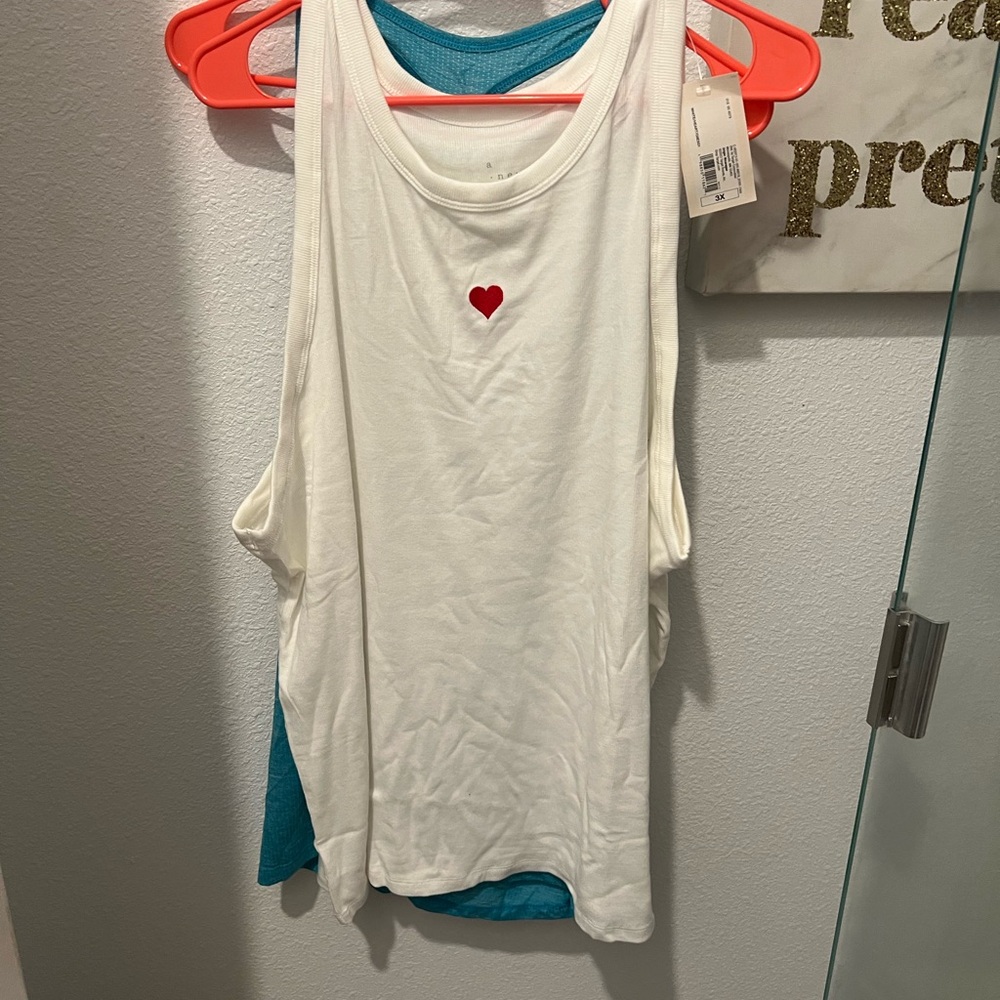 NWT Heart Tank Top